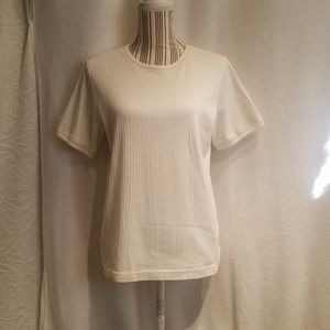 Cathy Daniels White Top Size Medium